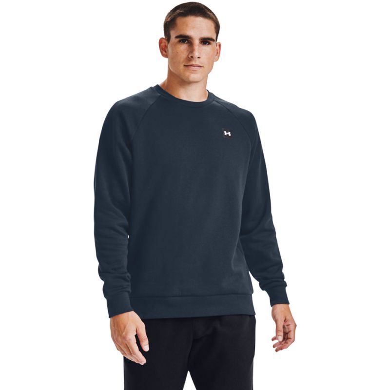 Under Armour Under Armor Rival Fleece Big Logo HD Sweatshirt 1357093 sötétkék pulóver