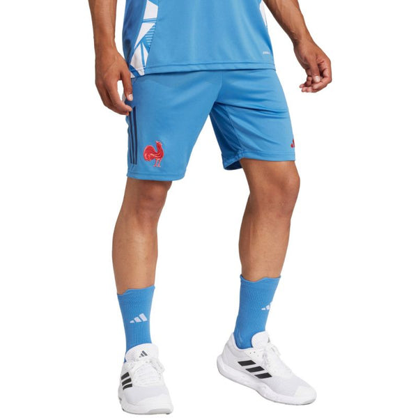 adidas France Gym Men's Shorts Blue JC7182 Ruházat