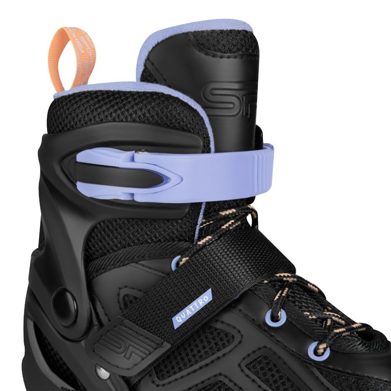 Spokey Quattro 4IN1 SPK-943431 inline skates size 38-41 BK/VT Szabadidő kiegészítő