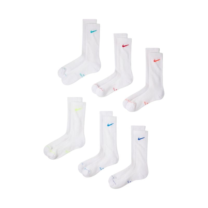 Nike Everyday Elevated Socks 6 Pairs fehér ruházat 15892942-46