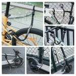 Rockbros 85922 Chain Lock for Scooters and Bikes - Black