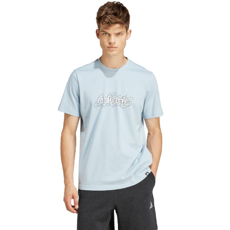 adidas Illustrated Linear Graphic M IS2867 T-shirt Póló