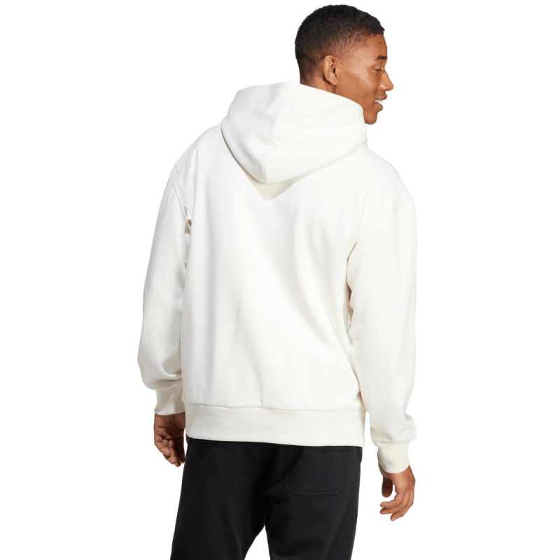 Men's adidas All Szn Fleece Hoodie White IY4121 fehér kapucnis pulóver