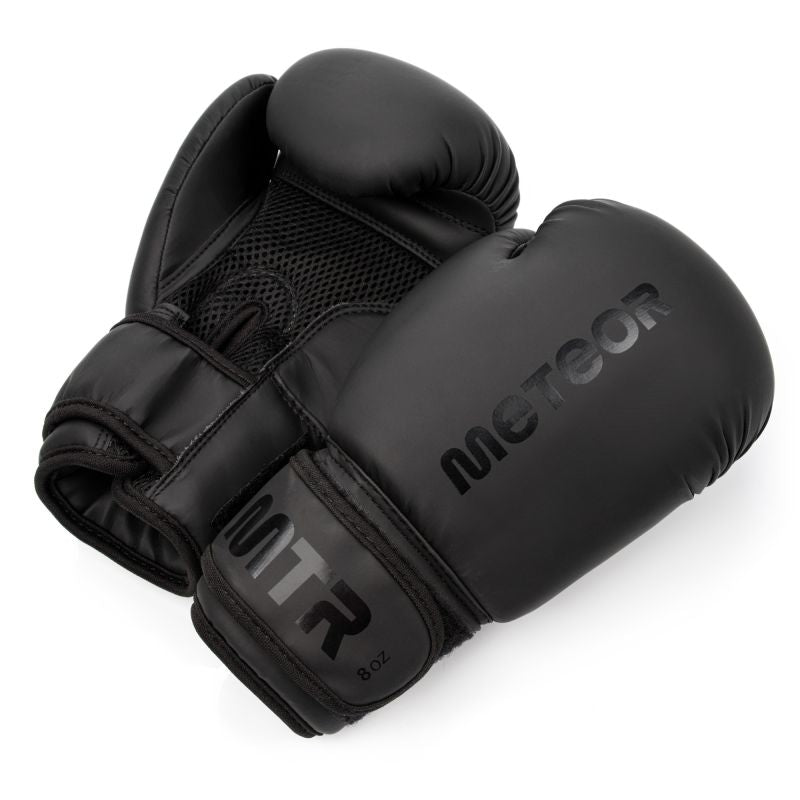 Meteor 4 oz Training Boxing Gloves, Velcro, PU uniw kesztyű