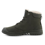 Palladium SP20 Cuff Leather Waterproof WL U 79067-325-M Olive Night shoes Cipő