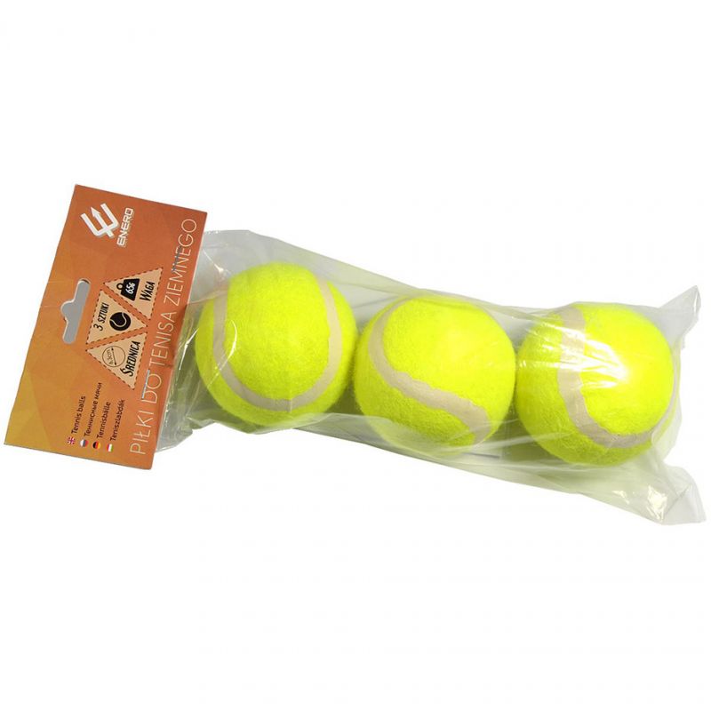 Enero tennis 3 pcs sárga labda