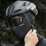 Rockbros Fleece Bicycle Balaclava - Black czarny balaclavas