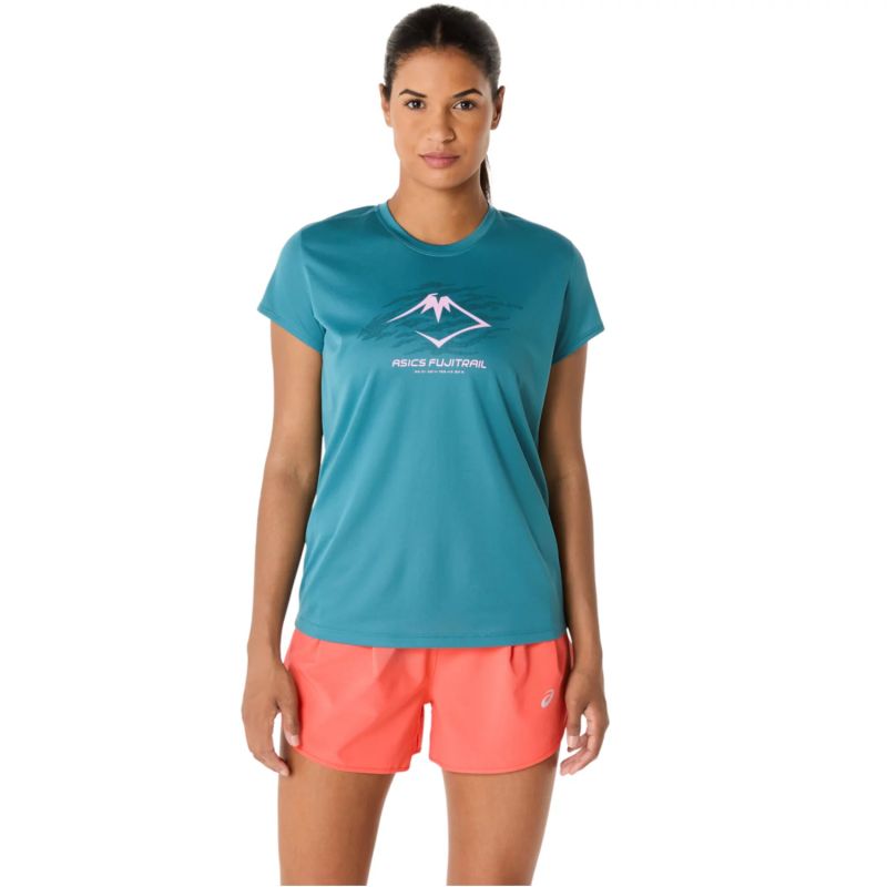 Asics Fujitrail Logo SS Top W 2012C971-425 Ruházat