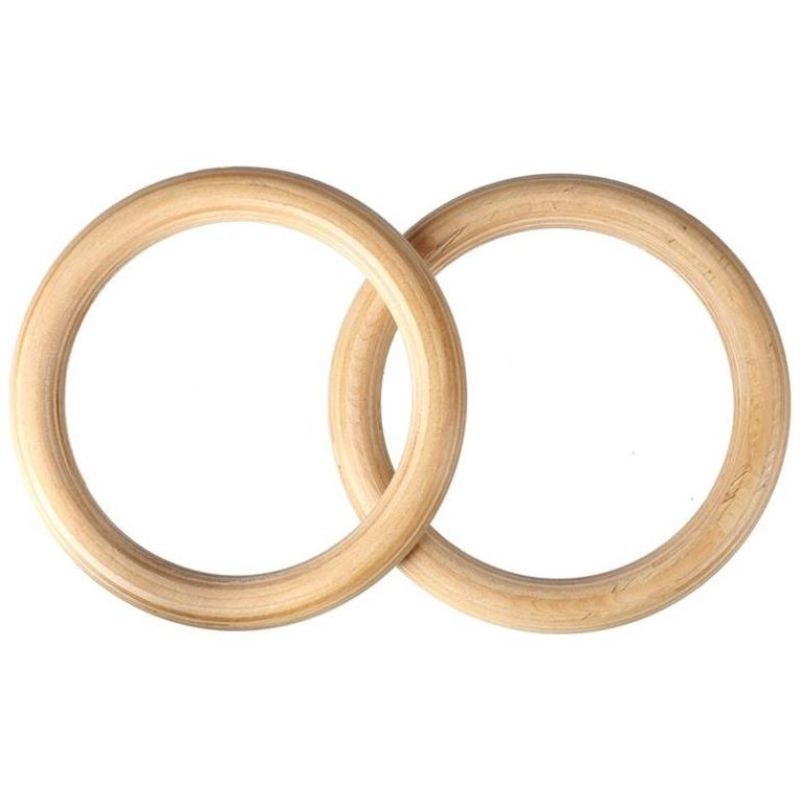 HMS Wooden gymnastic rings with measuring tape TX08 védőfelszerelés 17-35-009