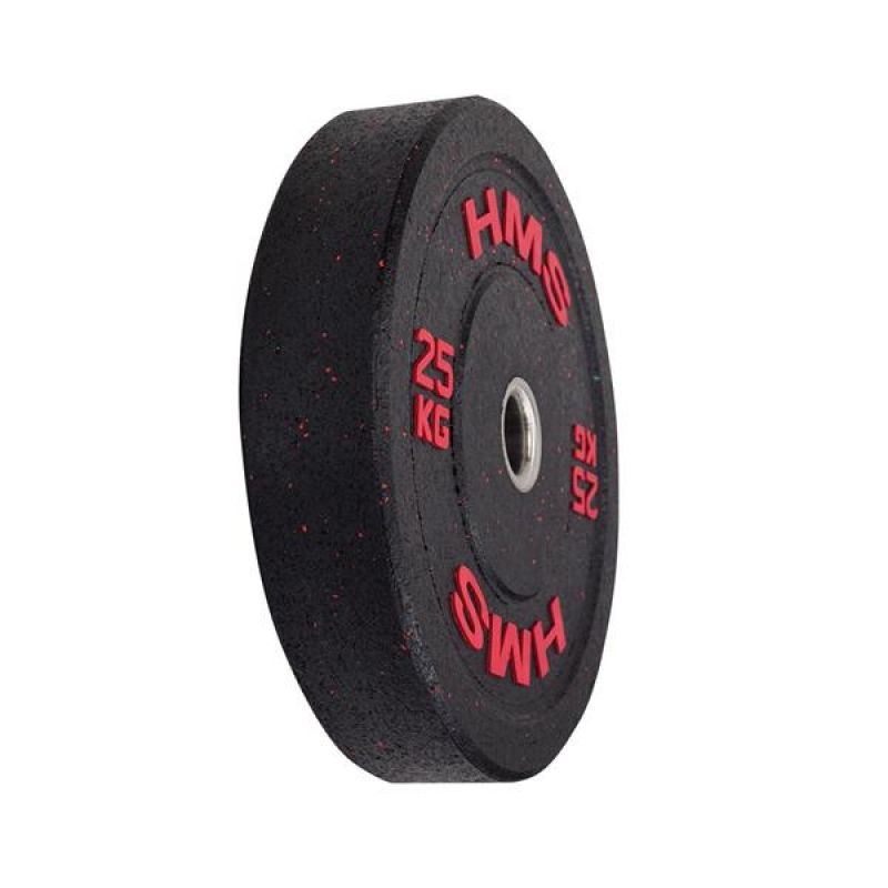 HMS RED BUMPER Olympic Plate 25 kg fekete póló 17-61-029
