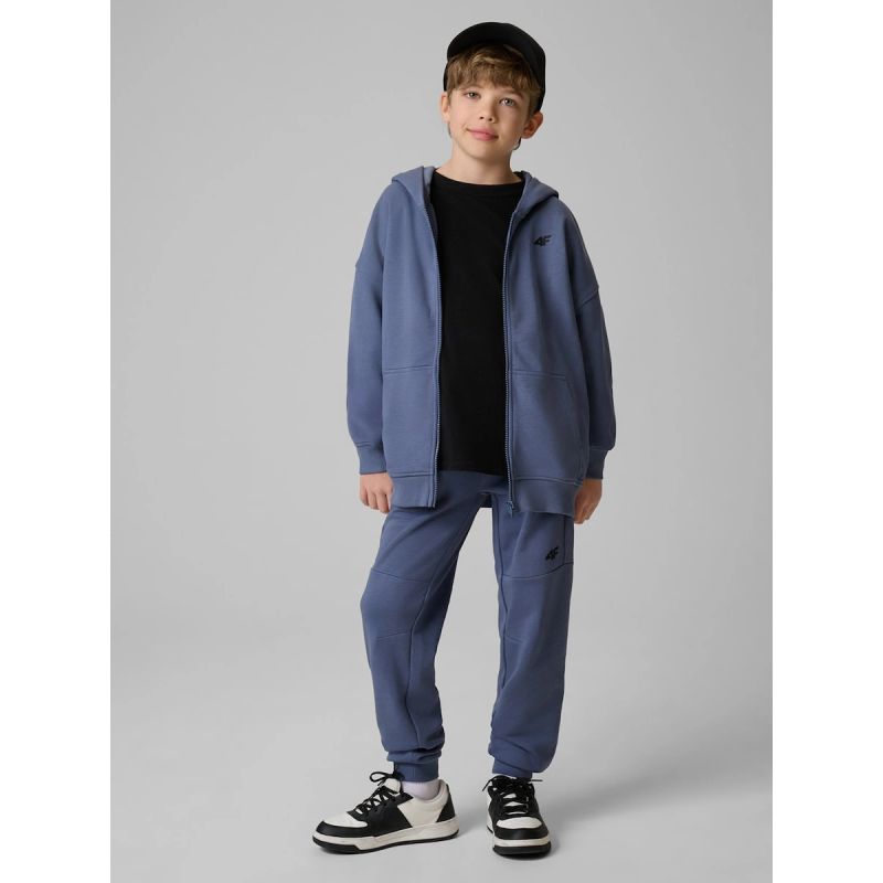 4F Boy's loose hooded sweatshirt 158/164 ruházat 4FJRSS26TSWSM3051-33S