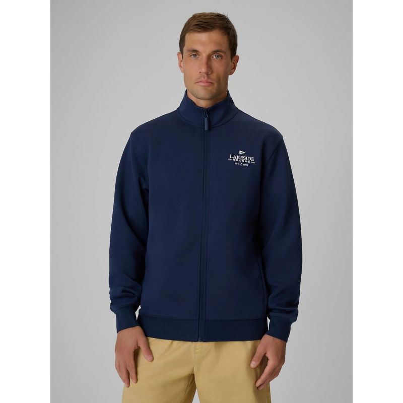 Men's regular sweatshirt without hood 4F