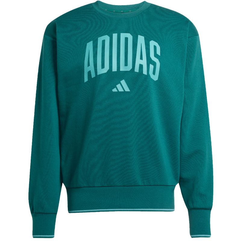 adidas Men's Collegiate Sweatshirt Green JM1733 General