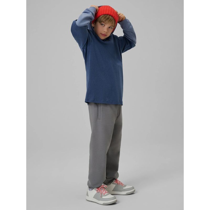 Boy's regular hooded sweatshirt 4F