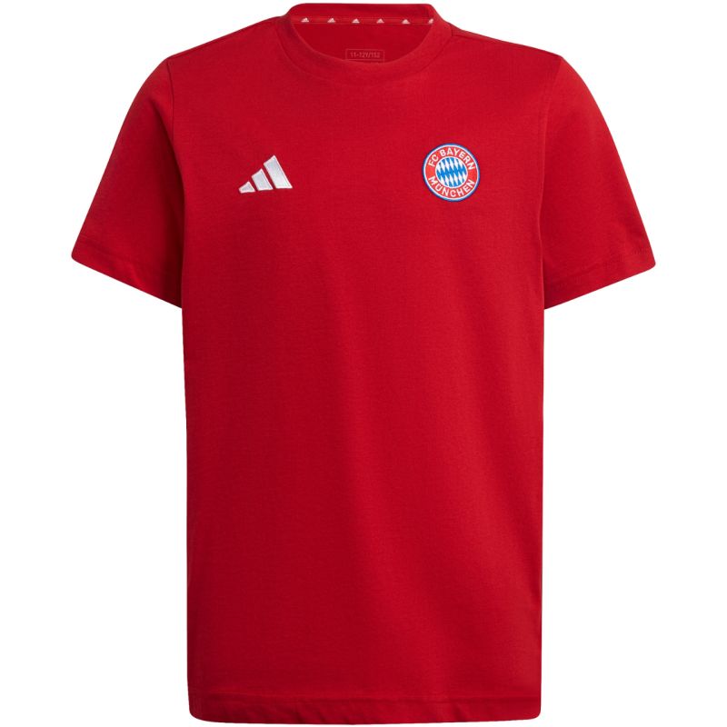 adidas FC Bayern Munich Kids' T-shirt Red IT4138 Egyéb