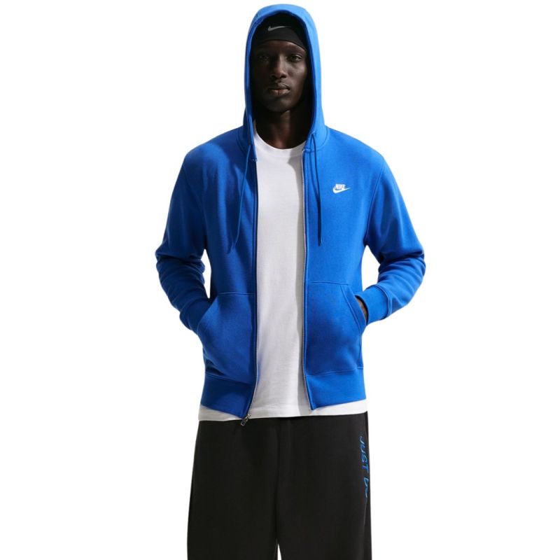 Nike Club BB FZ Hoodie Men's 480 kék nadrág 159653M