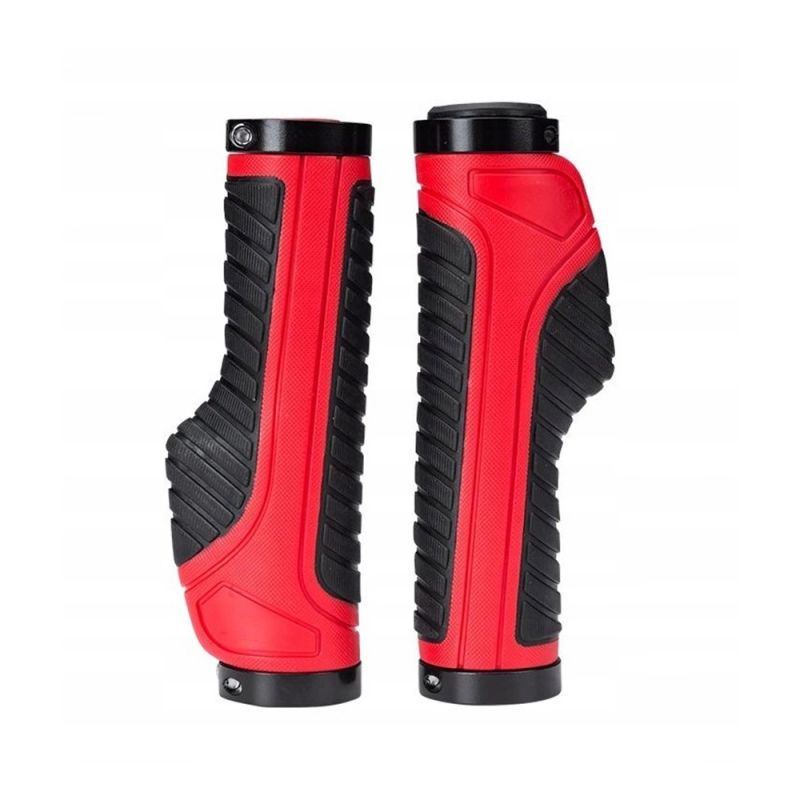 Rockbros bicycle grips - red