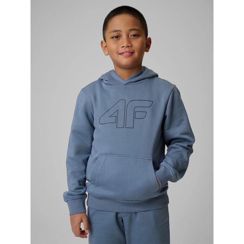 Boy's regular hooded sweatshirt 4F 4FJRSS26TSWSM2748-32S sweatshirts