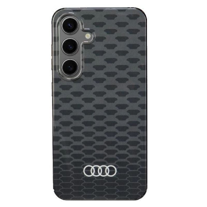 Audi IML Stitching Pattern MagSafe Case S24 S921 /black hardcase AU-IMLMS24-Q5/D3-BK fekete póló