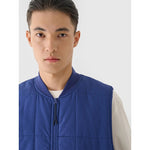 Men's down vest with stand-up collar 4F 4FRAW24TVESM171-31S mellény