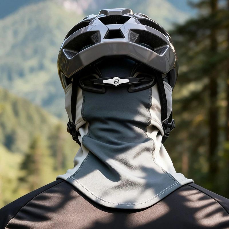 Rockbros Elastic Velvet Balaclava - Gray szürke balaclavas