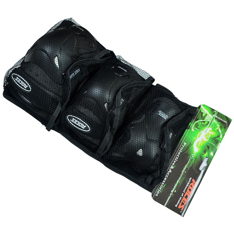 Roces Adult Standrat 301332 Protectors fekete védőfelszerelés