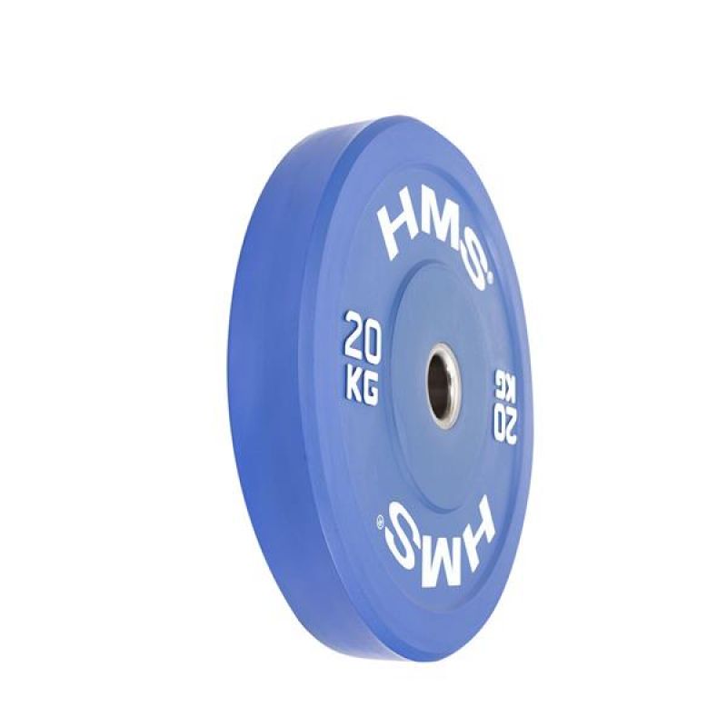 HMS BLUE BUMPER 20 kg Olympic Plate CBR20 kék póló 17-61-023