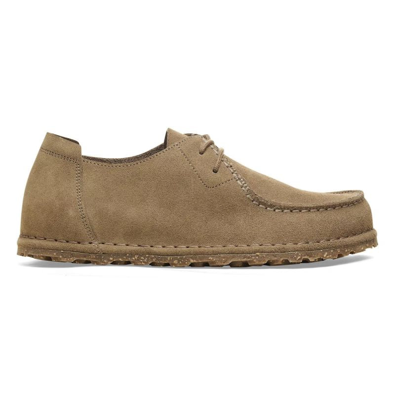 Birkenstock Men's Moccasins UTTI LACE 1027274 GRAY TAUPE (Standard Width) szürke utcai cipő