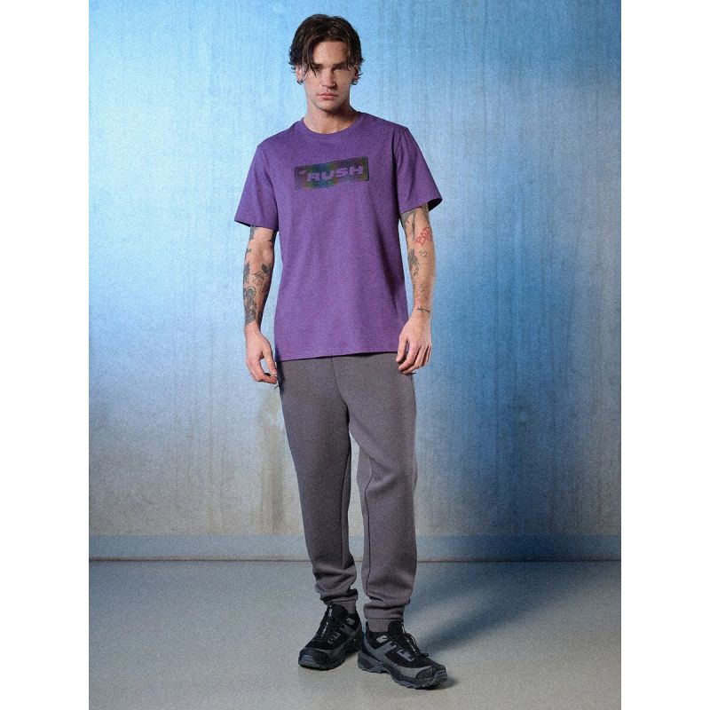 4F Men's regular printed T-shirt póló 4FRSS26TTSHM3659-50S