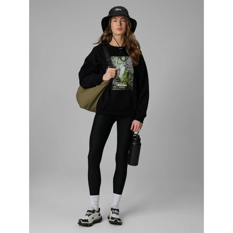 4F Women's loose sweatshirt without hood ruházat 4FRSS26TSWSF2837-20S