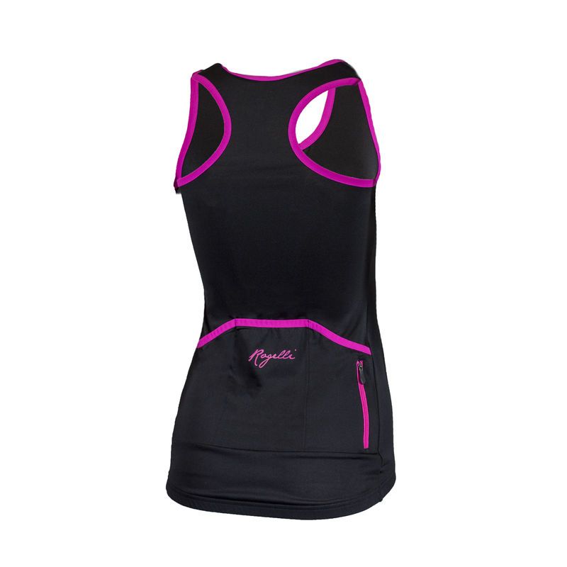 Rogelli Abbey Women's Top Black and Pink 2XL