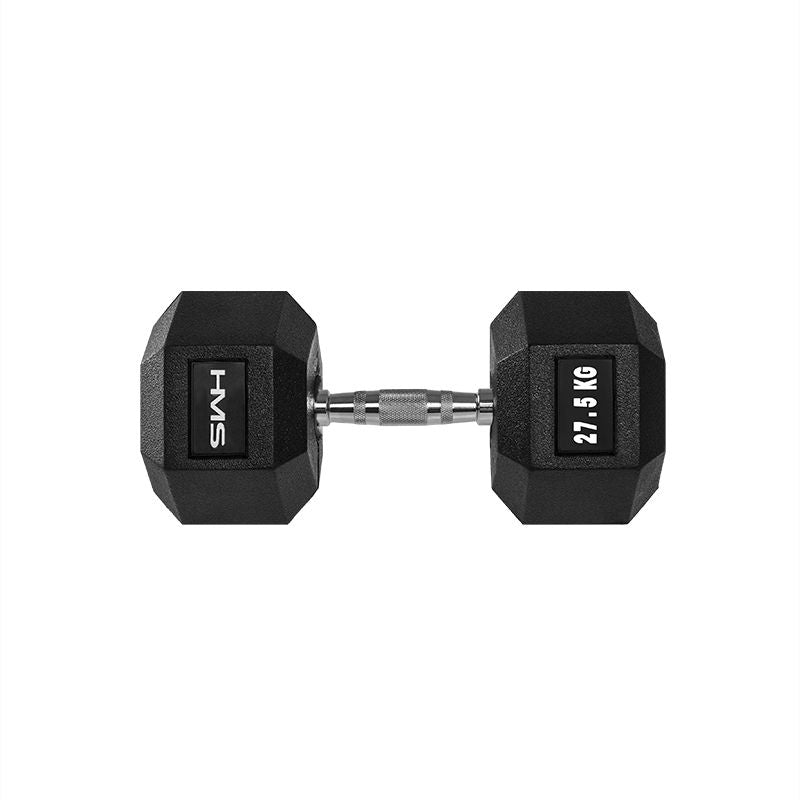 HMS HEX PRO dumbbell 27.5 kg szürke póló 17-66-122