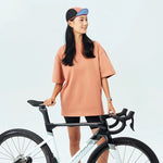 Rockbros Cycling Cap with Helmet Visor - Red