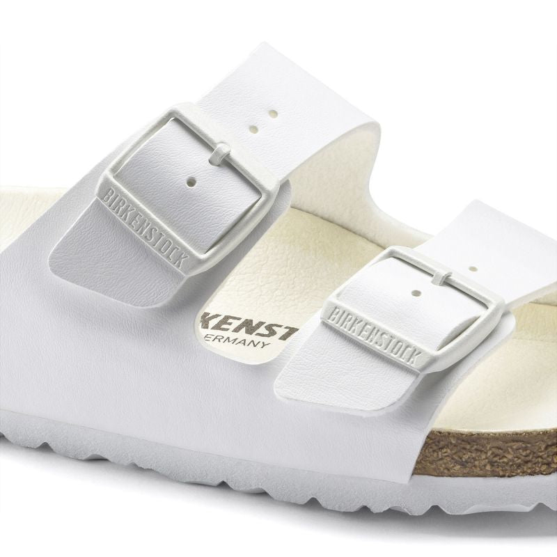 Birkenstock Arizona Birko-Flor Regular Women's/Men's Flip-Flops for Wide Feet for Summer White (1019061) cipő