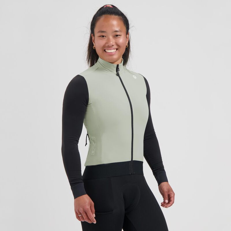 Rogelli DISTANCE II women's sweatshirt gray- fekete pulóver