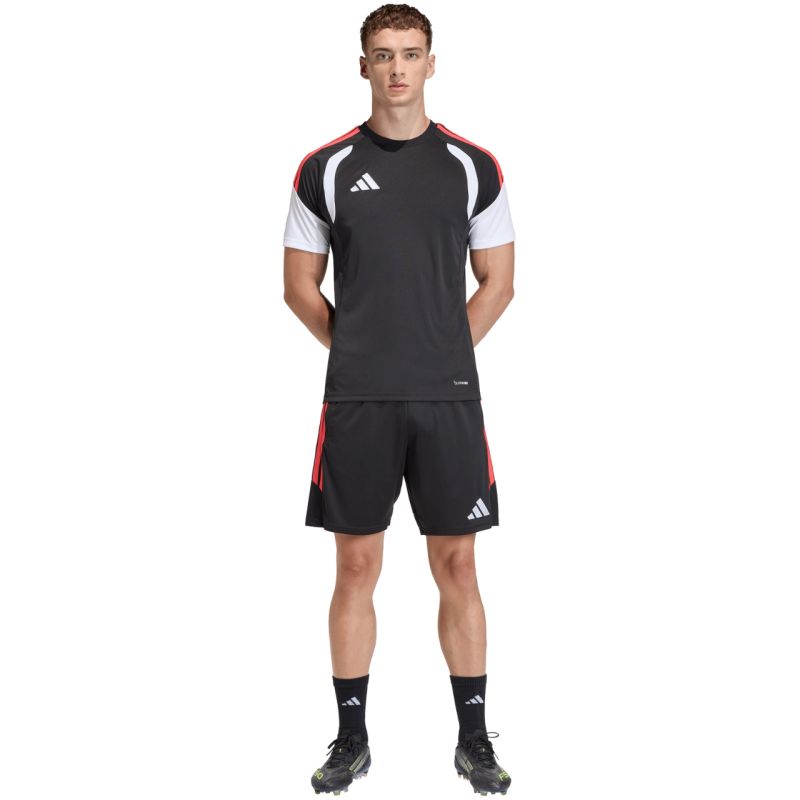 Men's adidas Tiro 26 League Training Black and Red JY9716 piros short