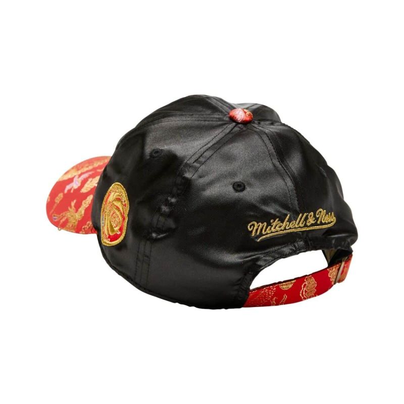 Mitchell & Ness NBA Houston Rockets New Dawn Dad Cap - 6LUOMM20058-HROBLCK uniwersalny baseball sapka