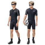 Rockbros 15200025 Short Sleeve Cycling Jersey Size M - Black czarny \ m póló
