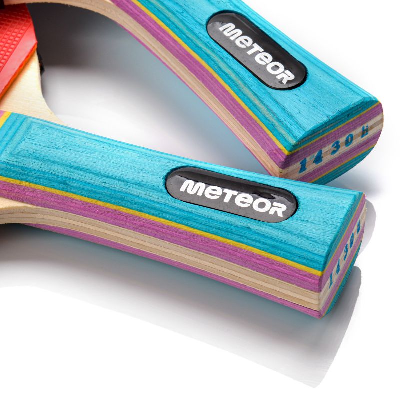 Meteor Set of 2 Zephyr table tennis bats uniw sets