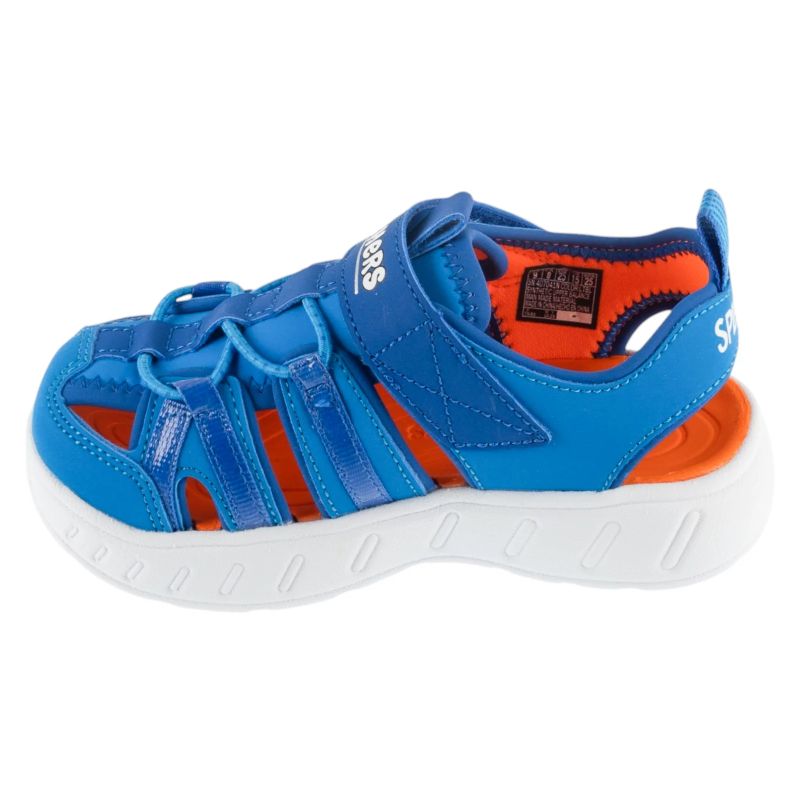 Skechers Play Scene Splash Blue kék gyerek utcai cipő 407041N-LTBL