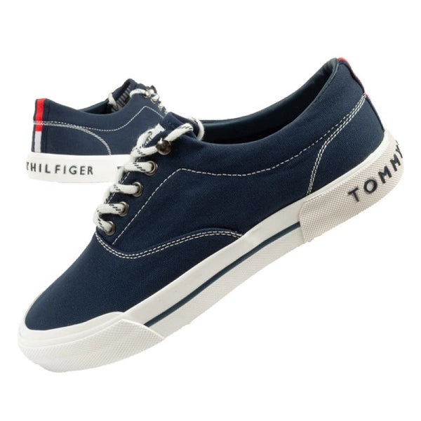 Tommy Hilfiger men's sports shoes sneakers fashionable comfortable navy blue Egyéb