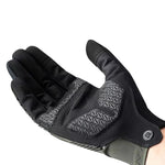 Rockbros 16110006003 shock-absorbing cycling gloves size - green and black fekete kesztyű