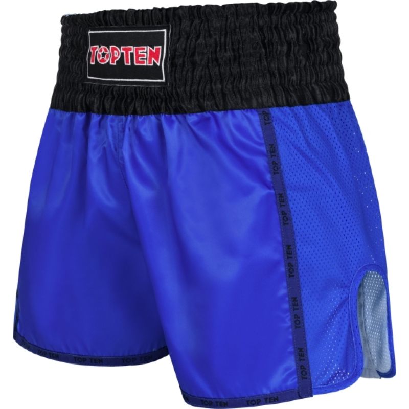 TOP TEN KicksOff Kickboxing (WAKO APPROVED) czerwony+m short