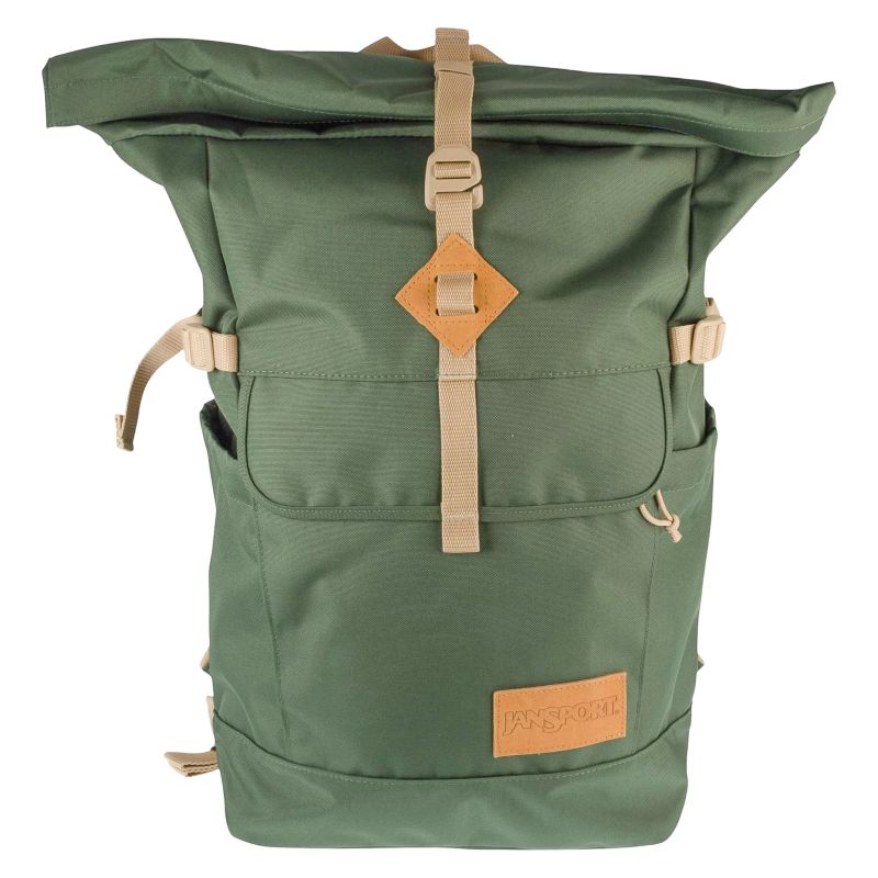 JanSport Hatchet Rolltop Backpack Green zöld hátizsák EK0A5BLG2T3