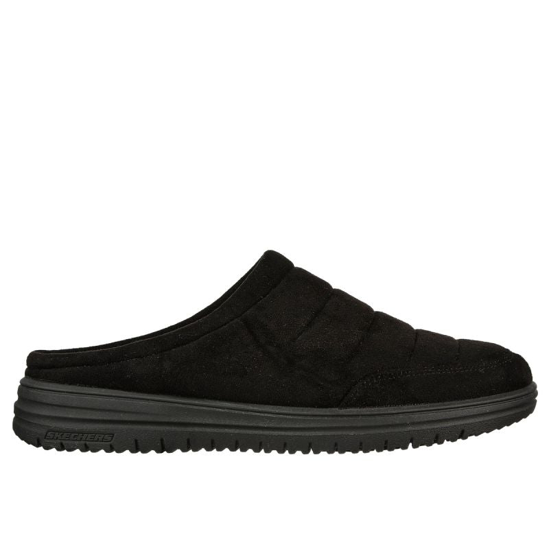 Skechers Men's MURETTE-GARVANZA 204636 BBK Slides fekete férfi papucs 204636BBK