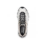 Skechers D'Lites Retro Rewind 150536-NTBK Natural/Black fekete utcai cipő