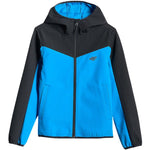 Boy's softshell jacket 4F M477 4FJWSS26TSOFM477 33S kék jackets