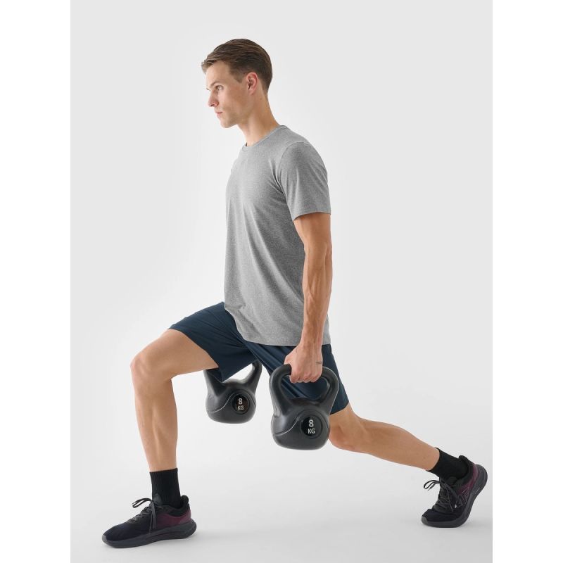 Men's quick-drying regular training T-shirt 4F 4FWAW24TFTSM1003-25M 3xl póló