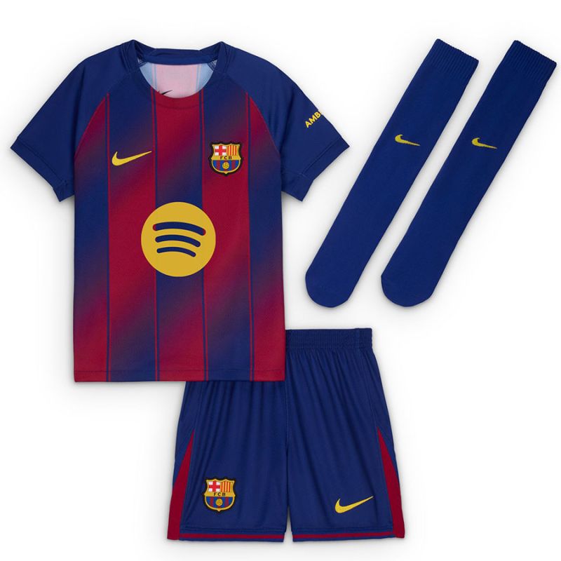 Nike FC Barcelona 2025/2026 Stadium Home Kit HJ5619-456 s (104-110) készlet