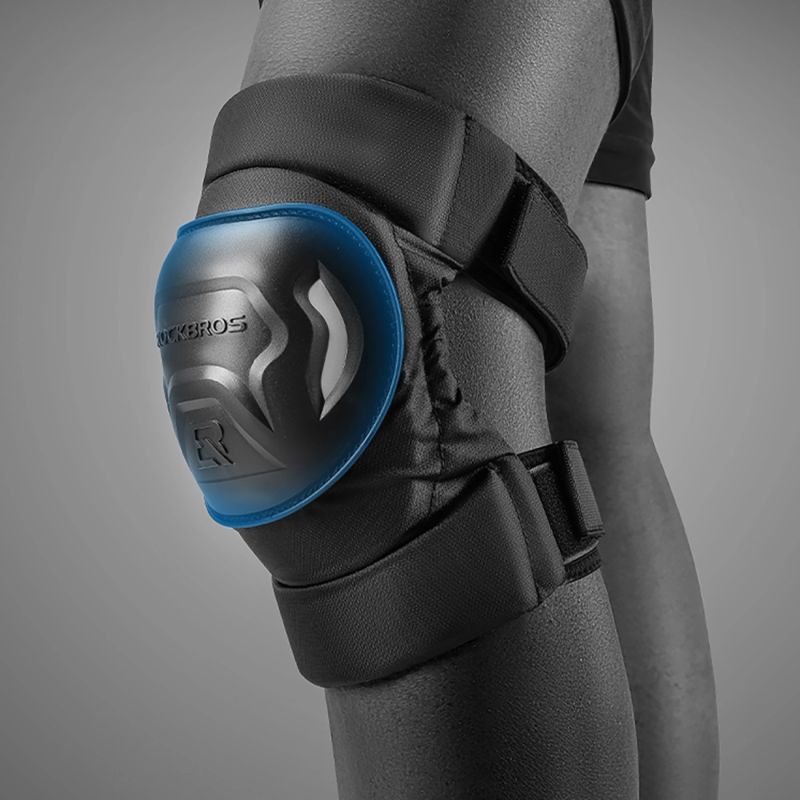 Rockbros 19230003001 knee pads - black fekete protectors and knee pads